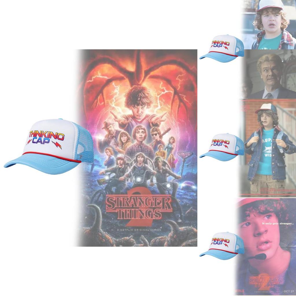 Бейсболка Stranger Things с изогнутым козырьком и хлопком Space для взрослых