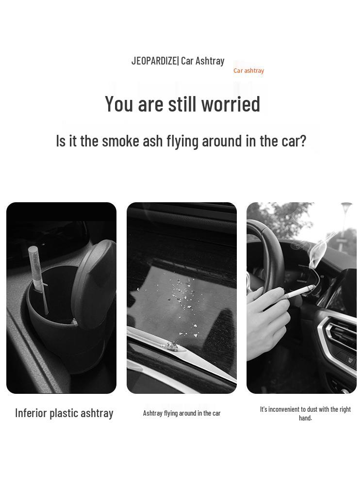 Kia Sportage K3/K5/CROSS/K4/K2 High-Grade Car Ashtray Interior Decor