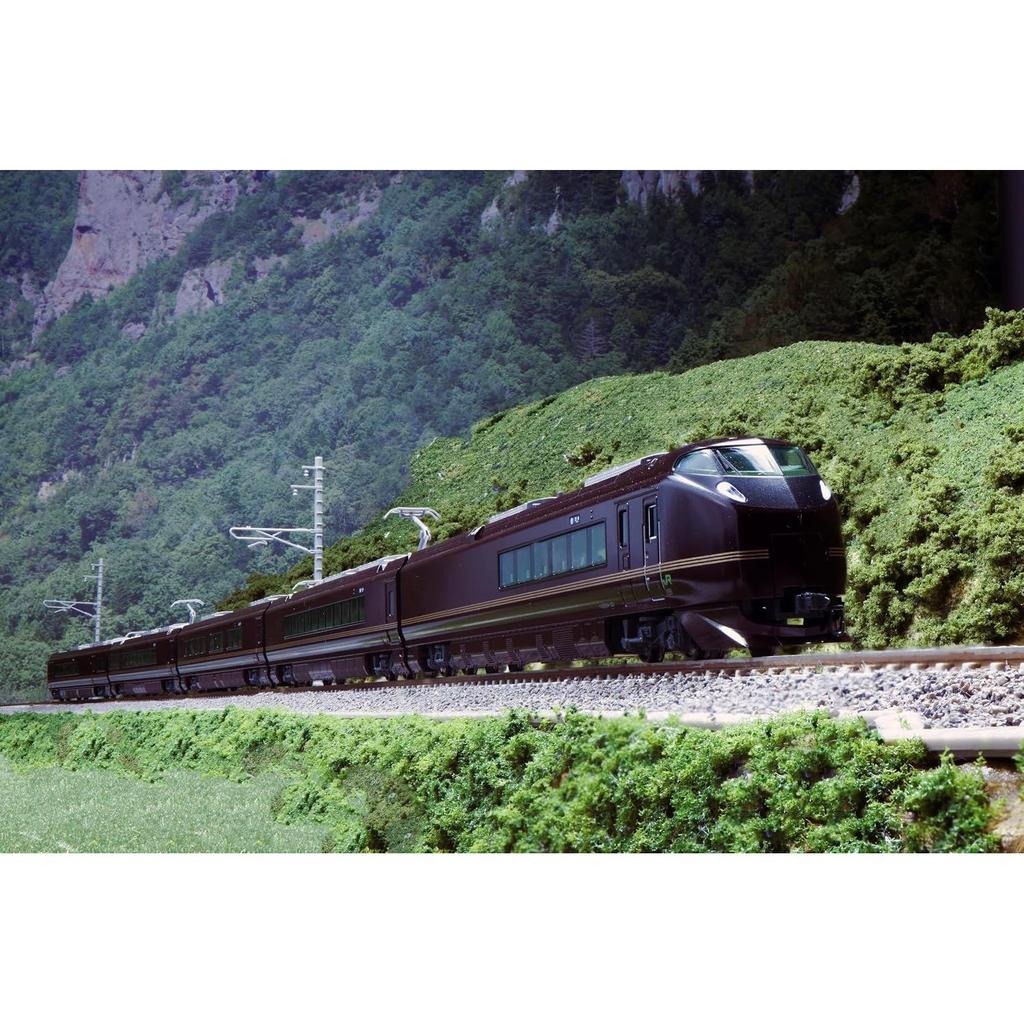 KATO N Gauge E655 Series Nagomi (Wa) 5-Car Set Model Train Electric 10-1991
