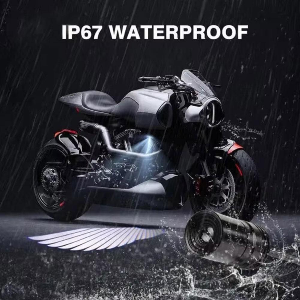 2 шт. светодиодный проектор для днища мотоцикла Ghost Motorcycle Goldwing Wings Accessories L Z7K7