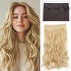 Синтетические невидимые длинные волнистые накладные волосы для женщин