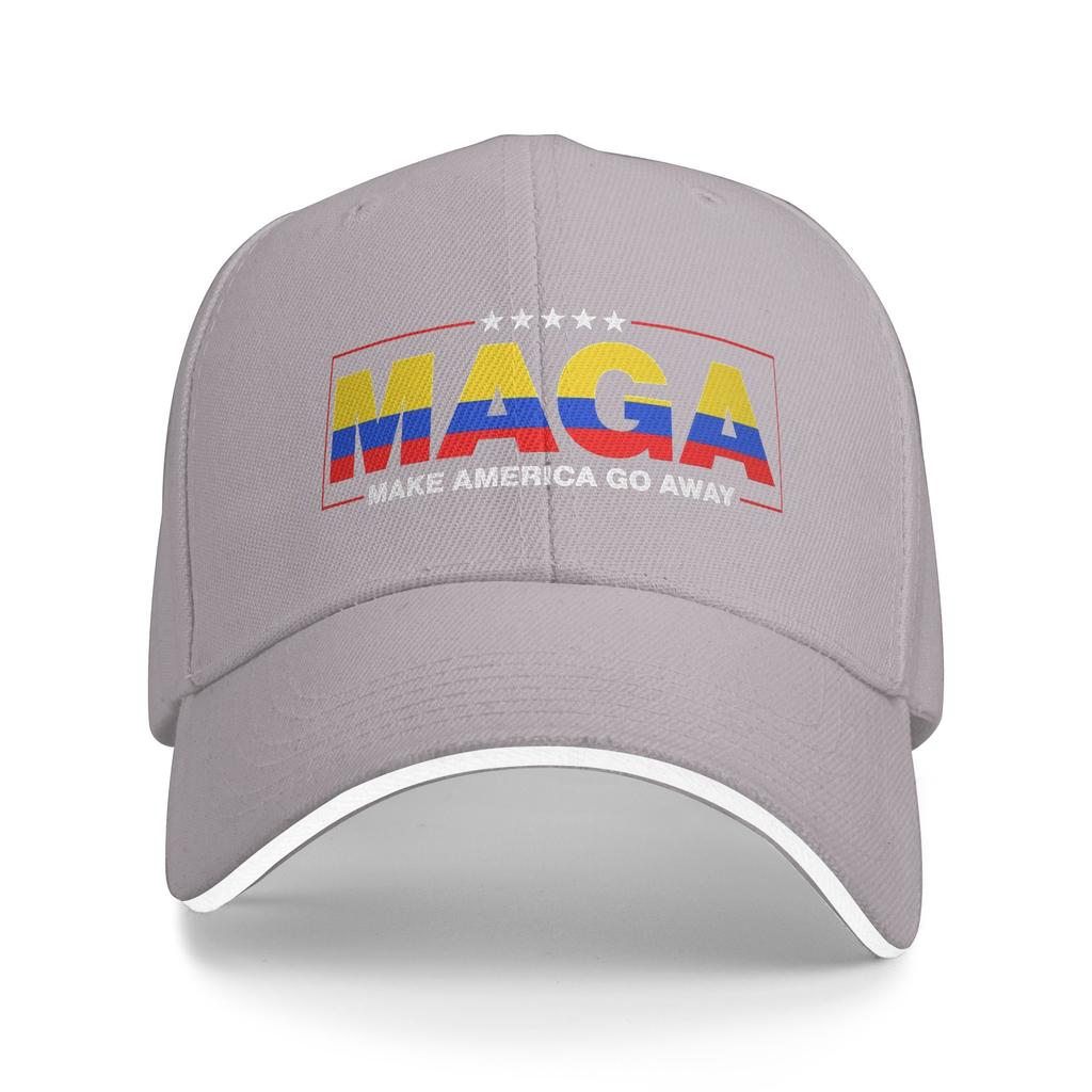 MAGA Пусть Америка Уйдет Колумбия Патриотический Флаг Женская Унисекс Бейсболка Повседневная Уличная Кепка 2026 Спортивные Кепки Весенняя Кепка от Солнца
