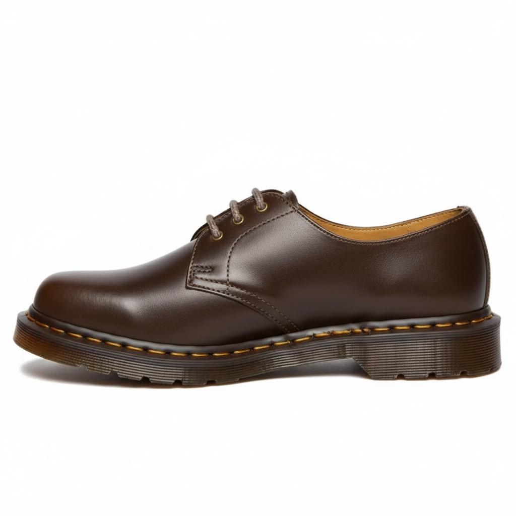 Dr. Martens 1461 Сделано в Англии 'Sepia Grey' Мужские 42469021