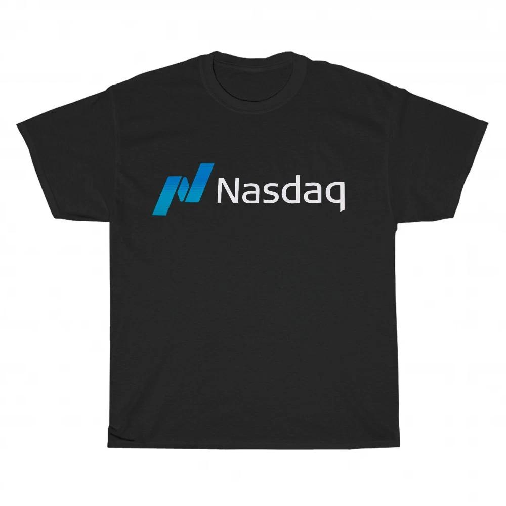 Новая футболка унисекс с логотипом Nasdaq, смешная, размеры от S до 5XL