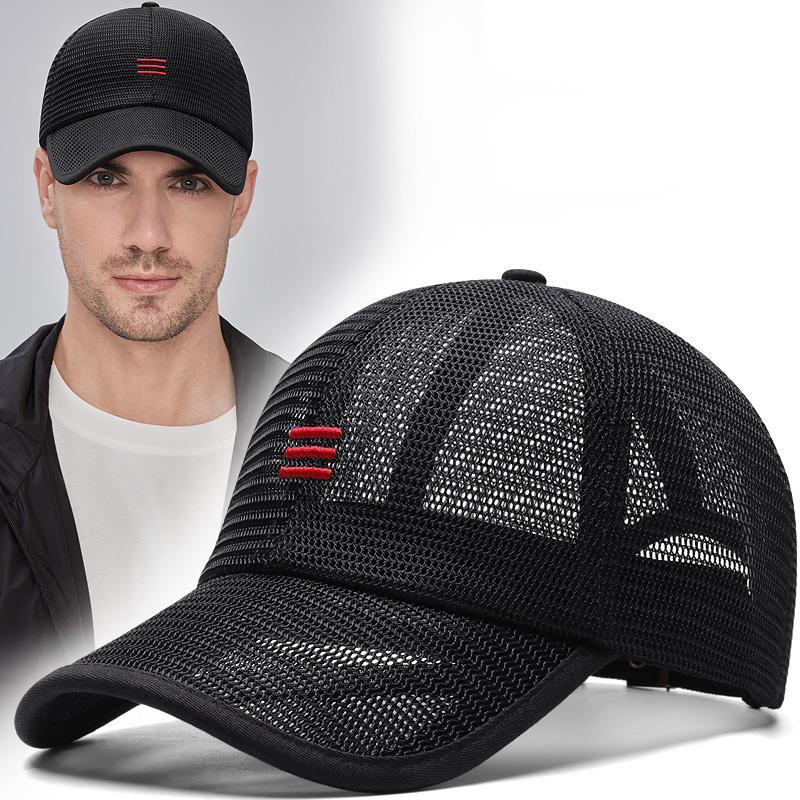56-60CM 60-65CM Drop Shipping Summer Full Mesh Big Size Baseball Cap Adult Oversize Sport Sun Hat Men Women Large Trucker Caps