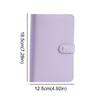 Clear 100 Envelop Savings Challenges Book Leather Cash Budget Notebook  Money Planners