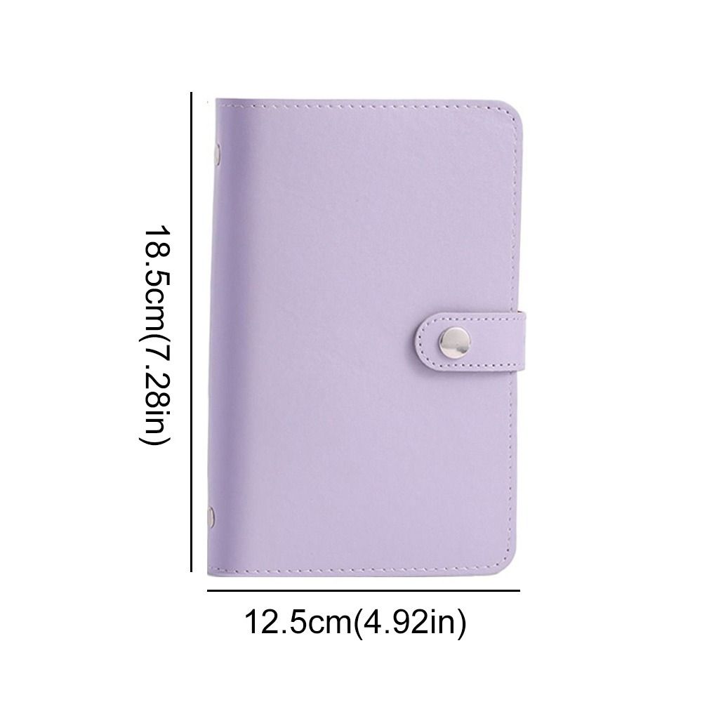 Clear 100 Envelop Savings Challenges Book Leather Cash Budget Notebook Money Planners