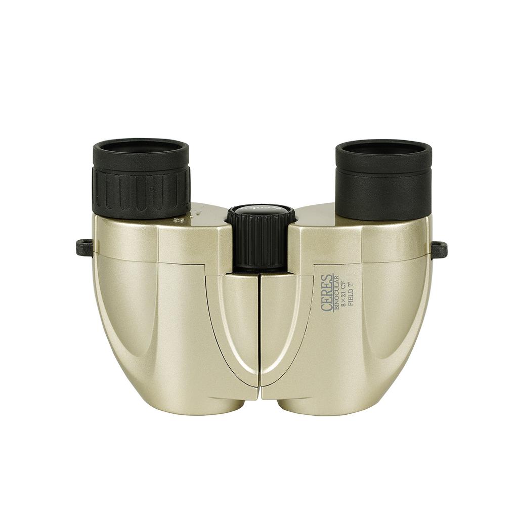 KENKO Binoculars Concert CERES 8X21 Porro Prism 8x 21 Caliber Lens Cloth Included Champagne Gold CR01 CF-S