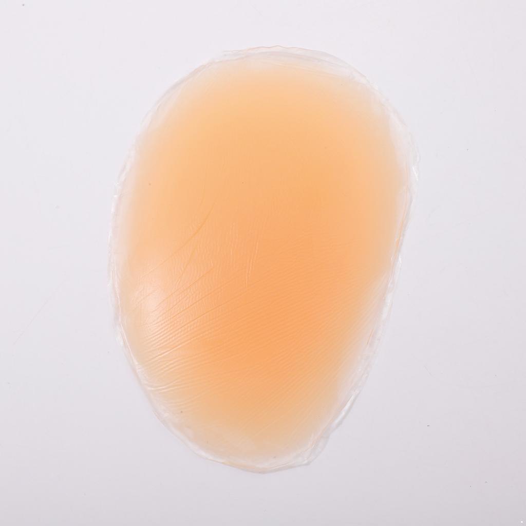 1 Pair Reusable Removable Padded Enhancing Lifter Contour Butt Hip No Trace Silicone Pads for Panties