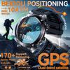 2025 NEW Original Built-in Dual-band GPS Men Smartwatch BT Call Fitness Military 10ATM IP68 Military Sport Smart Bracelet for Xiaomi