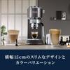 De'Longhi Dedica Arte Espresso Maker EC885J-GY, Cappuccino, Latte Art, Dual-Layer Steam Wand, Slim Design, Full Accessories, Gray, 3-Year Warranty Wit