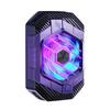 Phone Back-Clip Semiconductor Cooler 24W 3 Gears Adjustable Cooling Fan Radiator RGB Light Effect Mobile Radiator