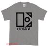 Новая elektra старые записи Логотип Мужская смешная футболка Размер США S-XXL