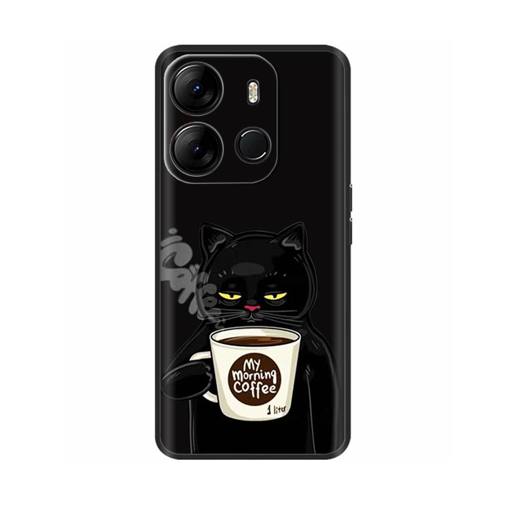 Чехол для Tecno Spark Go 2023 Популярный Цветочный Силиконовый Чехол для Телефона Для Tecno Pop 7 Pro Чехол Чехлы SparkGO Защитные Fundas Оболочки