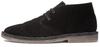 Сапоги Hush Puppies Mens Samuel Suede Lace Up Chukka Boots черный
