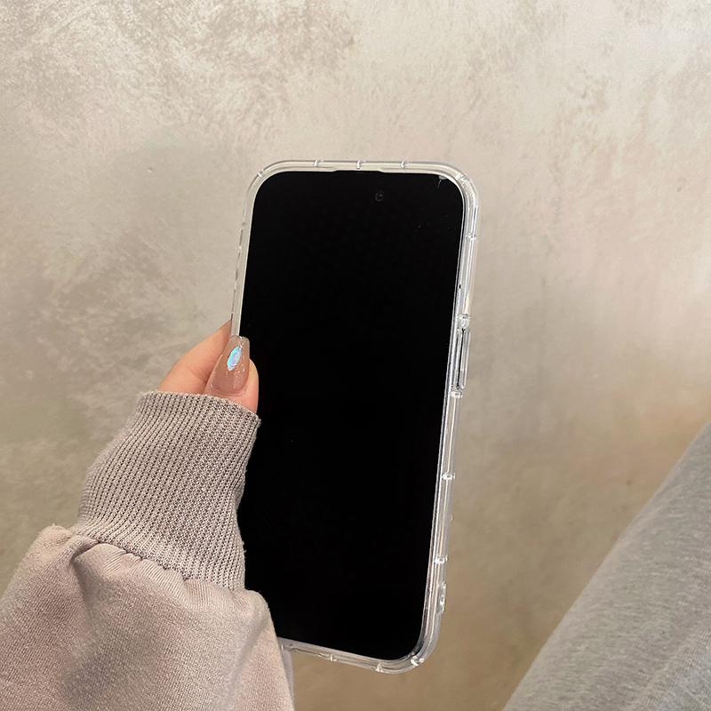 Силиконовый чехол Air Bag с черными цветами и цитатами для Iphone 13 14 12 11 Pro Max, мягкий противоударный чехол из ТПУ на заднюю панель телефона