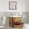 Bathroom Cabinet Reclaimed Wood 41 x 38.5 x 45 cm Engineered Wood