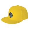 Fashion Prop Hunt Party Badge  Cute Hide and Seek Gamer Sticker Flat Brim Sun Hat  Casual Style Luxury Cap