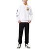 ANTA Life Collection Sweatshirts Men's Snowflake White Hooded Thickened Regular 152248701-1