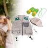 Children Set with Vest And Hat, Binoculars for Adventure Outdoors