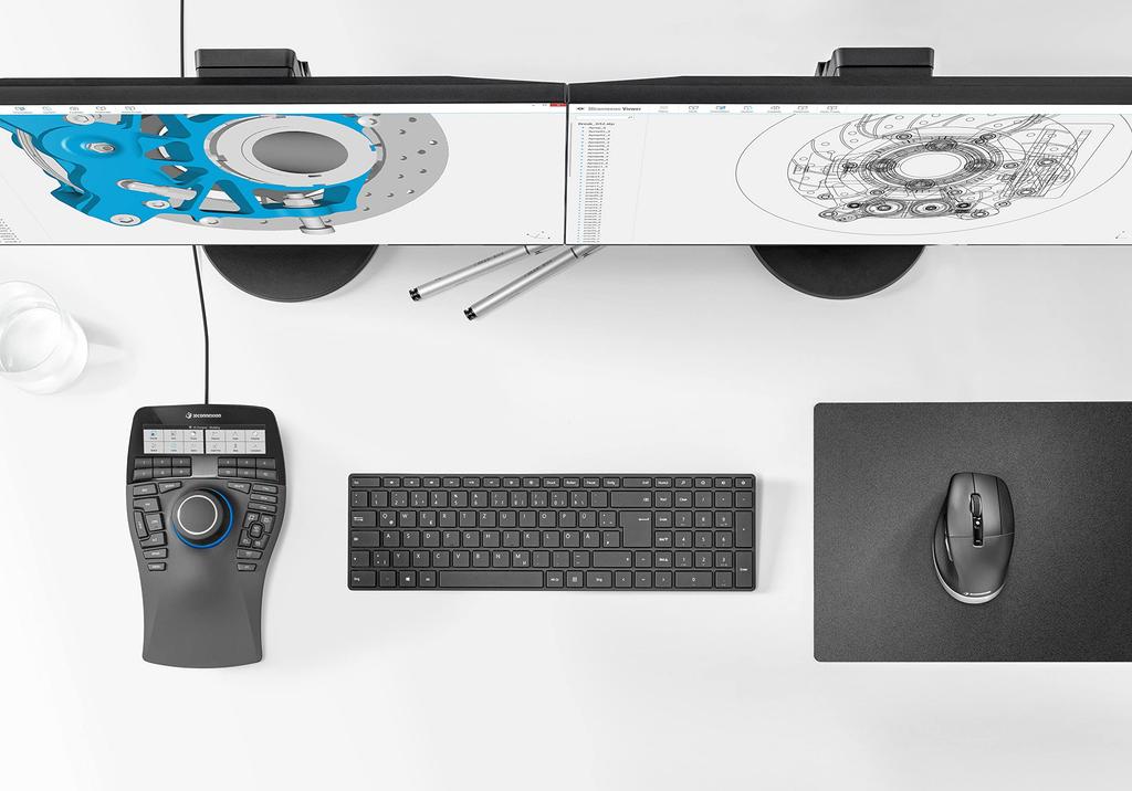 3Dconnexion CAD Mouse 3DX-700135 SpaceMouse Enterprise Kit 2 SMEK2