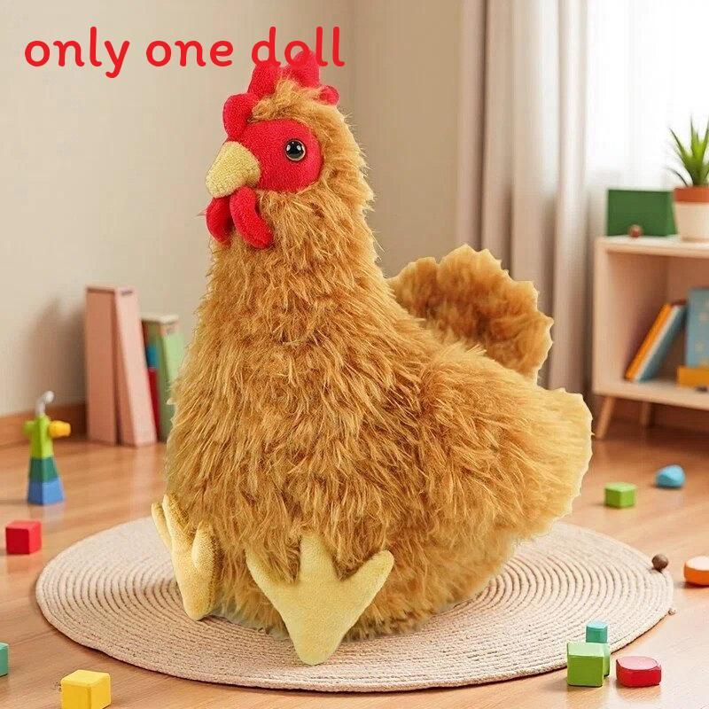Rooster And Hen Stuffed Animal Plush Toys For Animal Lovers And Collectors