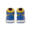 Детские кроссовки Air Jordan 1 Retro High OG PS Reverse Laney желтые Varsity-Maize Game-Royal FD2597-700