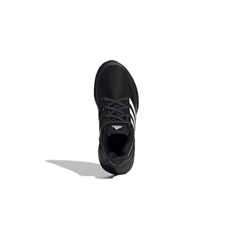 adidas Rapidarun Knit El C Удобные Дышащие Низкие Детские Беговые Кроссовки Черные Дети Возраст 3 7 Лет EE7639
