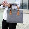 Minimalist Laptop Handbags 15.6 Inch Waterproof Notebook Briefcase For Women Men Oxford Business Bag