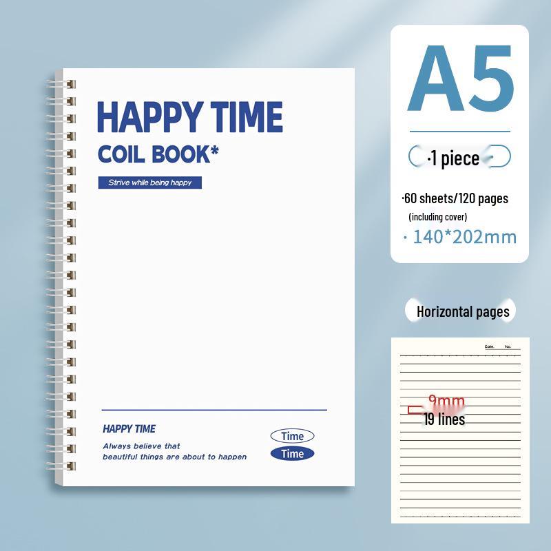 Цветной B5 блокнот на спирали: Высококачественный журнал формата А5 для учебы, записей и ведения дневника - Идеально подходит для студентов.