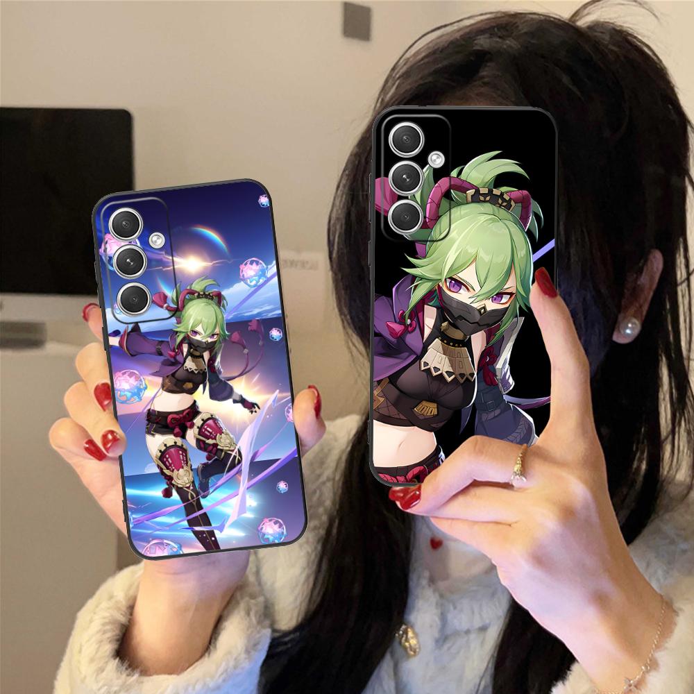 Игровой чехол для мобильного телефона GI Kuki Shinobu для Samsung Galaxy S26 S25 S24 S23 S22 S21 S20 Note20 Plus FE Ultra Красочный чехол Роскошный