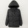 OFTBUY Winter Women Commuting Thickened Down Jacket Warm Hooded Filled with 90% White Duck Down Loose Casual Down Jacket