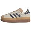 Кроссовки женские Gazelle Bold Cream Night Indigo Cream-White JQ5126
