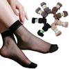 10 Pair Fashion Sexy Summer Ankle Socks Low Cut Ultra Thin Silk Short Stockings