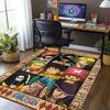 Custom Name One Piece Printed Carpet,Rug for Office Chair Living Room Bedroom Kitchen Room Decor Gifts.
