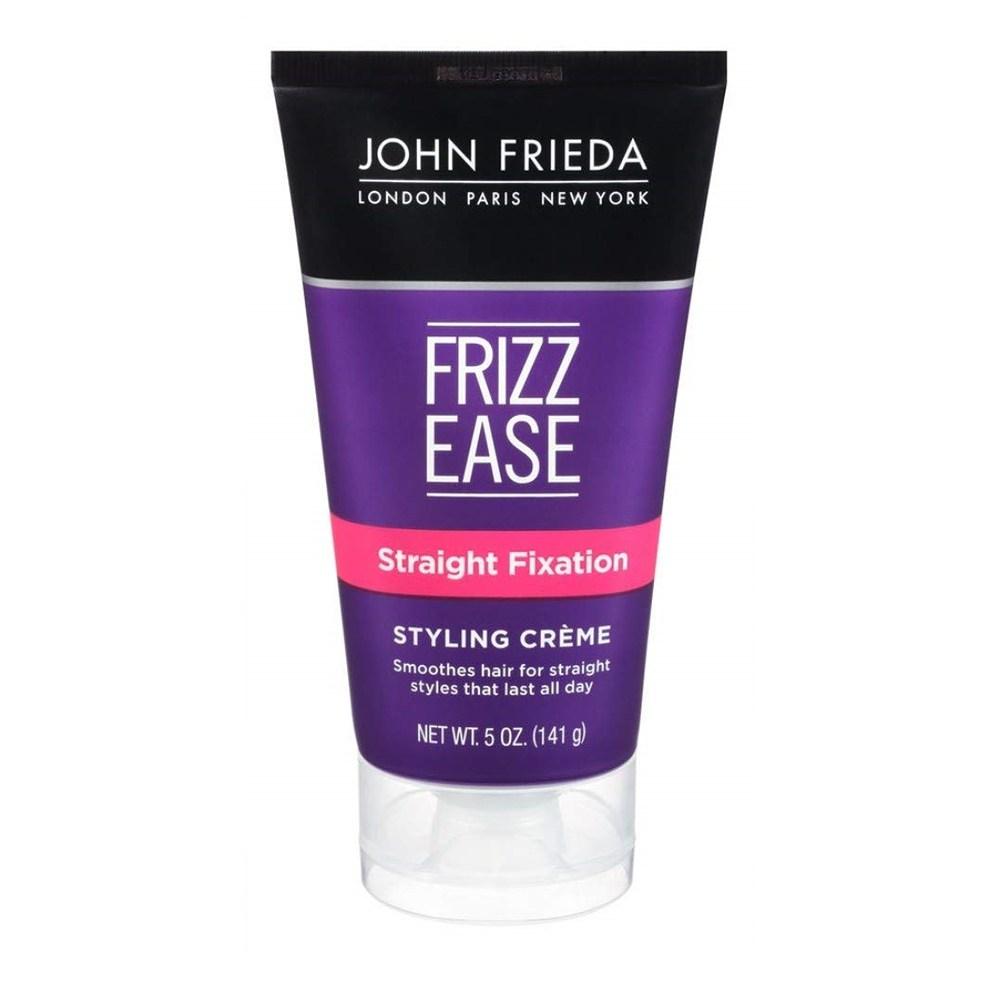John Frieda Freeze Ease Укладочный крем для выпрямления волос, фиксация Straight Fixation, 141 г, 2 шт.