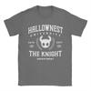 Университет Холлоунест Hollow Knight Silksong Футболки Мужские Хлопок Винтажная Футболка Круглый Воротник Футболки С Коротким Рукавом Топы Подарок