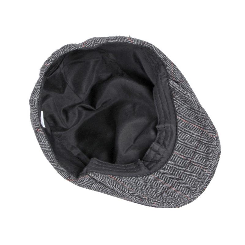 Осенне-зимние береты с рисунком «елочка», мужские береты в британском стиле ретро с утиным языком, Гэтсби, шляпы художников, плоская шляпа, шляпа водителя, шляпа плюща, Gorro Hombre Boina