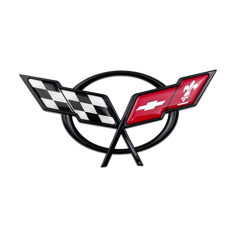 Для Chevrolet Corvette 60 Years Camaro Aveo Cruze Malibu Captiva Trax Niva Captiva 3D ABS Наклейка-эмблема на задний багажник крыла автомобиля