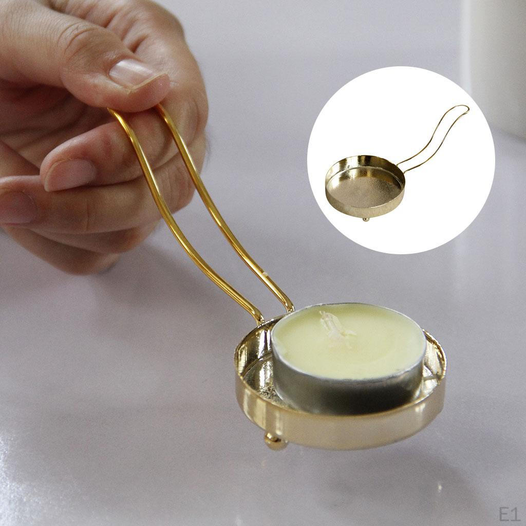 Подсвечник с ручкой Металлический Каминный Йога Спа Столбик Восковая Свеча Чайная Свеча Подсвечники Вечеринка