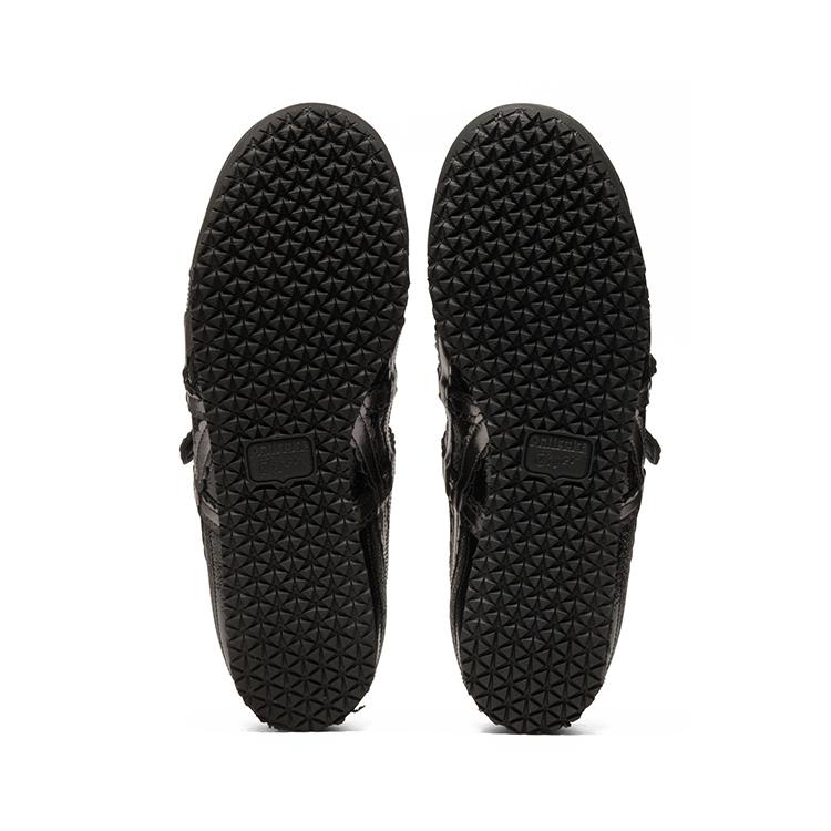 ONITSUKA TIGER MEXICO 66 TGRS Нескользящие, Износостойкие, Легкие Кроссовки с низким верхом в повседневном стиле Женские Черно-серые кроссовки 1182A677-001