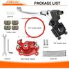 Mini Bike Brake Lever Kit Replacement For Coleman Minibike CT100U CC100X Motovox MBX10 MBX11 Monster Mega Moto 80Cc 105Cc Baja Doodlebug DB30 GMB100