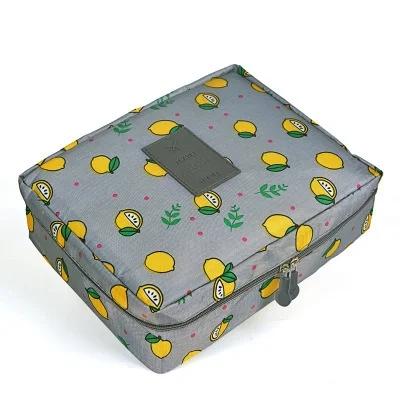 Girls Multifunctional Travel Makeup Bag Waterproof Portable Cosmetic Organizer with Multiple Compartments for Women