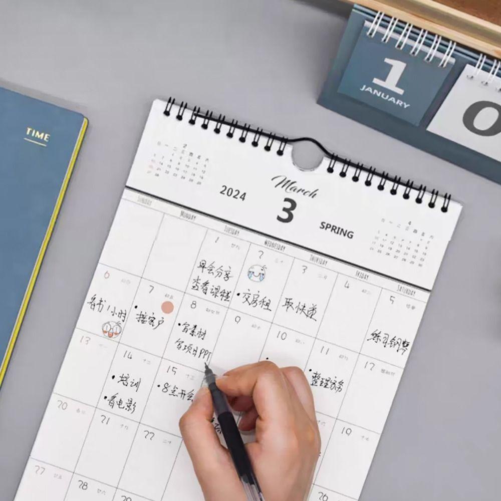 Годовой Ежедневный График 2024 Планировщик Расписание Полезный Органайзер Агенда Дом Офис