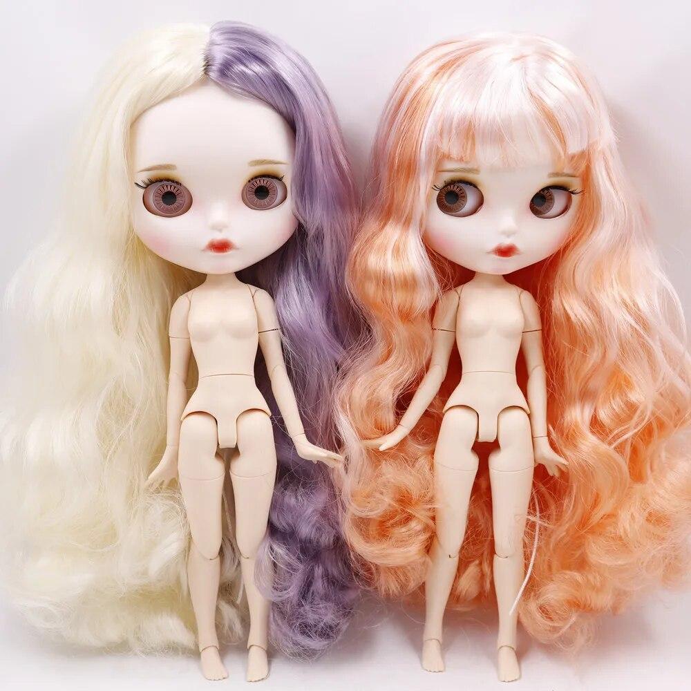 Кукла ICY DBS Blyth Нет. 4 изогнутые губы, матовое лицо на заказ с бровями, тело 1/6 bjd, аниме