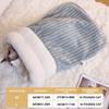Winter Warm Cats Sleep Bag Large Pet Bed Cave for Indoor Warmth Comfortable Cats Resting Bag with Thicken Liners