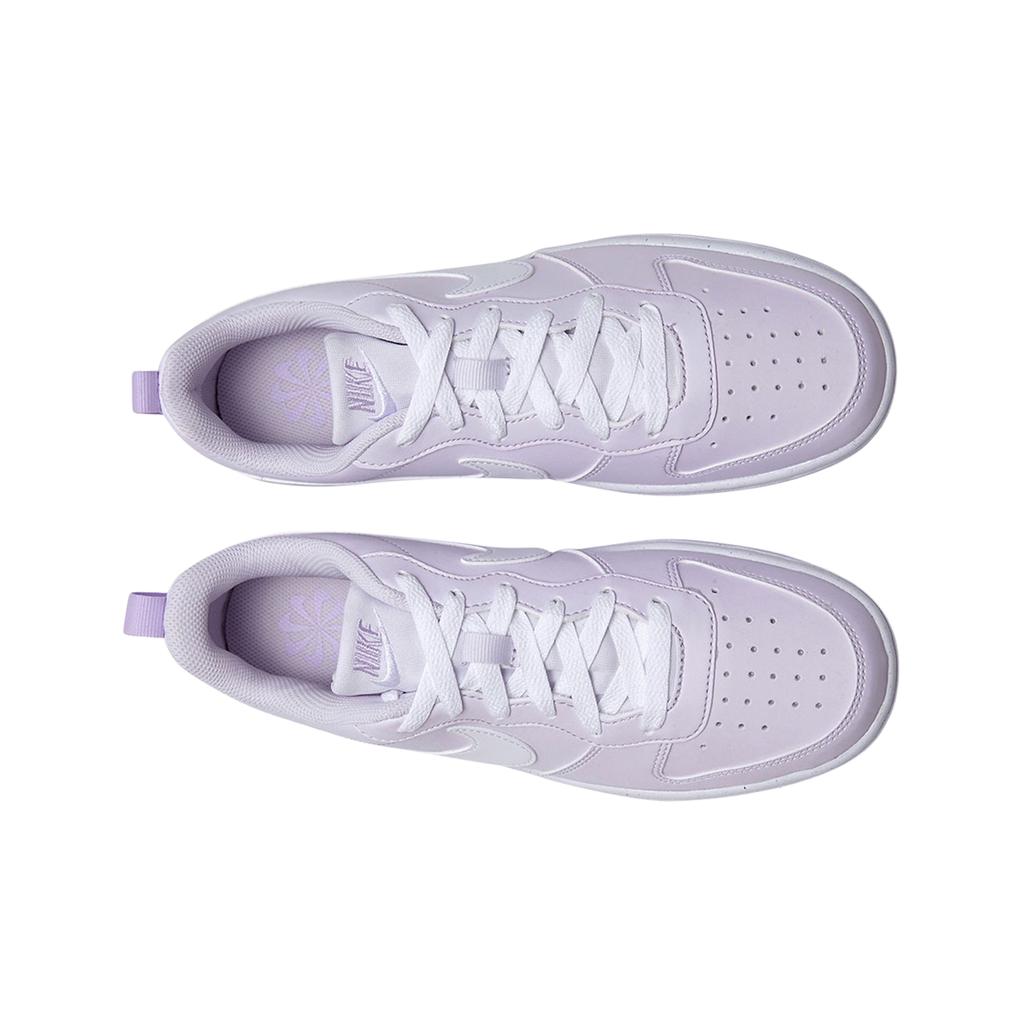 Nike Детские кроссовки Court Borough Low Recraft GS Barely Grape Purple Lilac-Bloom White DV5456-500