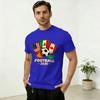 Hipster Soccer Football WM 2026 TShirts for Unisex Round Collar Pure Cotton T Shirts Short Sleeve Tees Printed Tops