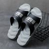 Fashion Summer Fashion Indoor and Outdoor Men Slippers EVA Comfortable All-match Outdoor Beach Shoes Massage Plus Size Bathroom Slippers