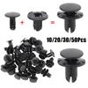 10/20/30/50Pcs Front Bumper Push Clips Rivets Fastener For Hyundai I30 1420608250B 865952T500 Push In Retainer Clip Fit 8mm Hole